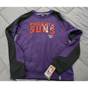 NBA Unisex Youth Sz XL 18/20 Phoenix Suns Long Sleeve Sweatshirt Purple Black